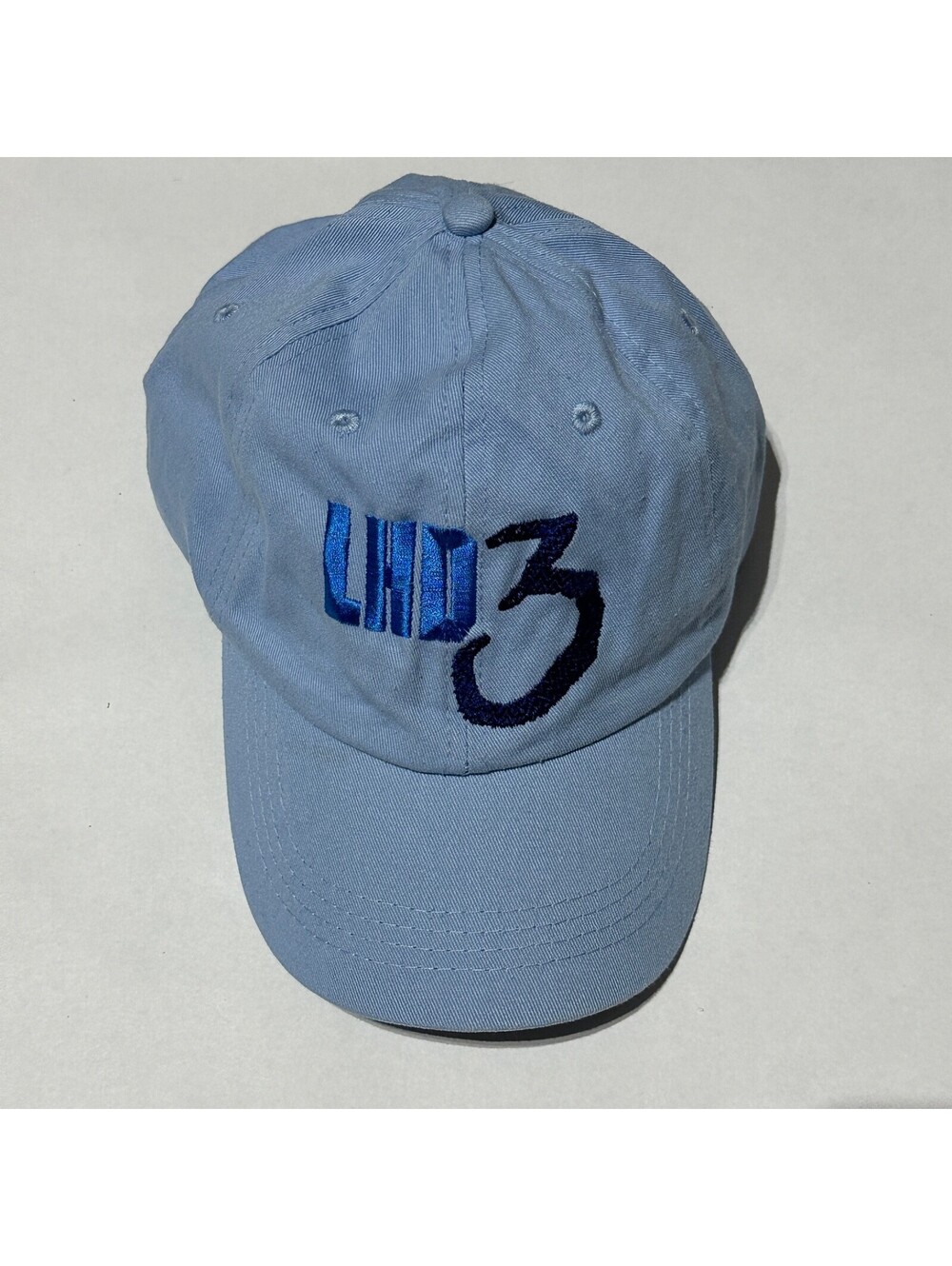 USS Kearsarge LHD 3 US Navy Military Embroidered Light Blue Strapback Hat Cap OS